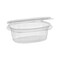 Pactiv PET Hinged Lid Deli Container, 4.92x5.87x1.89, 12oz, 1-Cmp, Clr, PK200 0CA910120000 - alternate 1